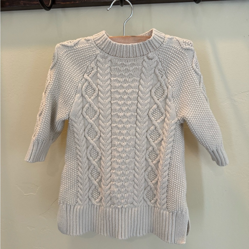 Baby Gap - Cable Knit Sweater Dress - 6-12mo